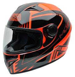 HELIX MUST NAF XLOGO Helm schwarz/orange XS HELIX MUST NAF XLOGO Helm schwarz/orange XS