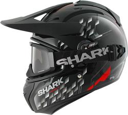 SHARK EXPLORE-R ARACHNEUS sw./rot/silber M SHARK EXPLORE-R ARACHNEUS sw./rot/silber M