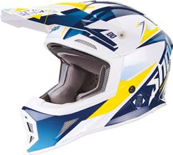 SHOT STRIKER MAROON Helm blau/gelb/weiss XS SHOT STRIKER MAROON Helm blau/gelb/weiss XS