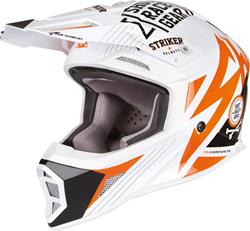SHOT STRIKER TITAN Helm orange/weiss/sw. M SHOT STRIKER TITAN Helm orange/weiss/sw. M