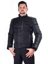 MACNA CLASH Textil/Lederjacke schwarz L