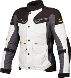 MACNA MOUNTAIN Textiljacke sw./hellgrau L MACNA MOUNTAIN Textiljacke sw./hellgrau L