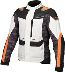 MACNA MENTOR Textiljacke hellgrau/orange/sw. 4XL MACNA MENTOR Textiljacke hellgrau/orange/sw. 4XL