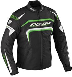 IXON EAGER Textiljacke schw./weiss/grün XXL IXON EAGER Textiljacke schw./weiss/grün XXL