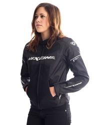 IXON SIERRA Damenmeshjacke schwarz/weiss L IXON SIERRA Damenmeshjacke schwarz/weiss L