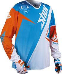 SHOT FLEXOR MAROON Jersey blau/orange/weiss XL SHOT FLEXOR MAROON Jersey blau/orange/weiss XL