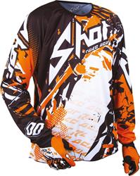 SHOT DEVO LOAD KID Jersey orange/sw./weiss 8/9 Jahre SHOT DEVO LOAD KID Jersey orange/sw./weiss 8/9 Jahre