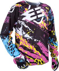 SHOT FREEGUN CONTACT BEAST Jersey violet/sw./blau/gelb L SHOT FREEGUN CONTACT BEAST Jersey violet/sw./blau/gelb L