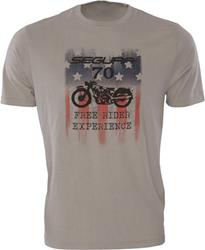 SEGURA FLAGGY T-Shirt grau M SEGURA FLAGGY T-Shirt grau M