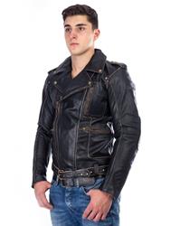 BELO HIGHWAY STUD Lederjacke vintage braun XL BELO HIGHWAY STUD Lederjacke vintage braun XL
