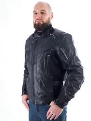 IXON CENTAUR Lederjacke schwarz 5XL IXON CENTAUR Lederjacke schwarz 5XL