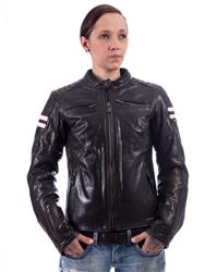 SEGURA RETRO Damenlederjacke braun/pink 42 SEGURA RETRO Damenlederjacke braun/pink 42