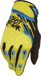 SHOT CONTACT RAID Handschuh gelb/blau/sw. 10 SHOT CONTACT RAID Handschuh gelb/blau/sw. 10