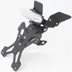 EVOTECH Kennzeichenhalter ESTR-0405 Kawasaki ZX6R mit Rücklicht 2007-2008 schwarz EVOTECH Kennzeichenhalter ESTR-0405 Kawasaki ZX6R mit Rücklicht 2007-2008 schwarz