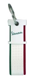 VESPA Schlüsselanhänger Italia weiss/grün/rot VESPA Schlüsselanhänger Italia weiss/grün/rot