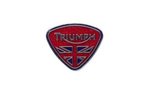 Triumph Union Triangle Badge Pin