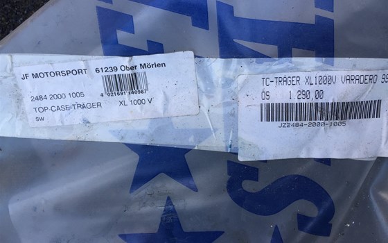 HONDA XL1000V Varadero Top Case Träger - Bild 2