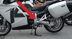 Rahmenabdeckkappe für BMW K1200GT (2006-2008) Rahmenabdeckkappe für BMW K1200GT (2006-2008)