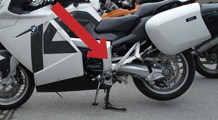 Rahmenabdeckkappe für BMW K1200GT (2006-2008) Rahmenabdeckkappe für BMW K1200GT (2006-2008)