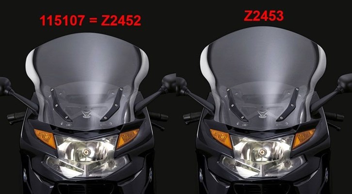 Windschild für BMW K1200GT (2006-2008) Windschild für BMW K1200GT (2006-2008)