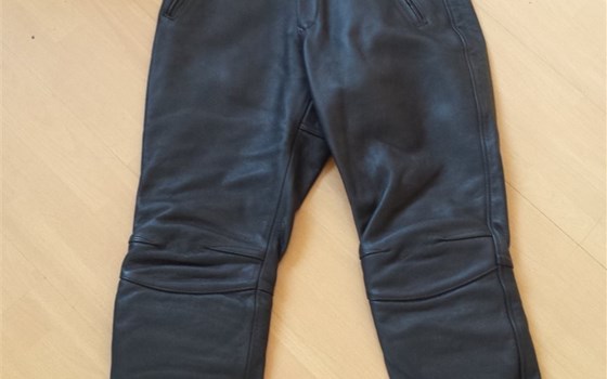 Echt Leder Trägerhose - Bild 1