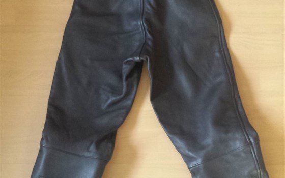 Echt Leder Trägerhose - Bild 2