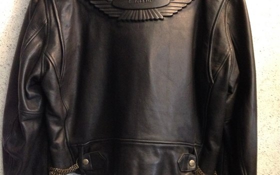 Leder Jacke - Bild 1