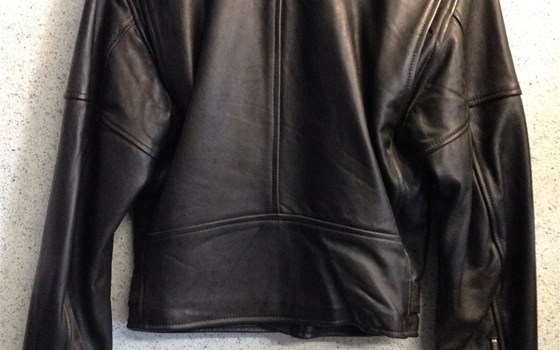 Leder Jacke - Bild 1