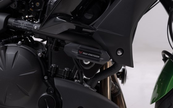 Sturzpad-Kit. Schwarz. Kawasaki Versys 650 (14-21). - Bild 4