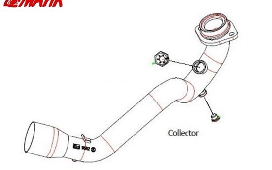 HONDA SH125/150 Exhaust mit EG-ABE - Bild 1