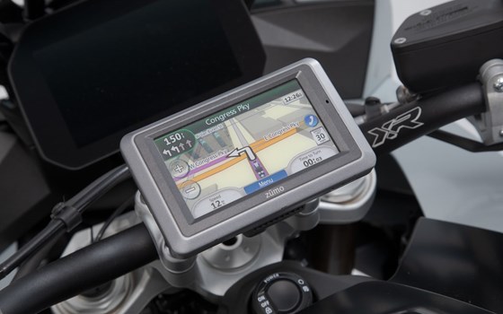 Navi-Halter am Lenker. Schwarz. BMW-Modelle. - Bild 2