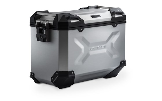 TRAX ADV L. Seitenkoffer. Aluminium. 45 l. Links. Silbern. - Bild 1