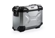 TRAX ADV M. Seitenkoffer. Aluminium. 37 l. Links. Silbern.