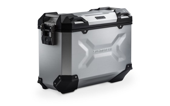 TRAX ADV M. Seitenkoffer. Aluminium. 37 l. Links. Silbern. - Bild 1