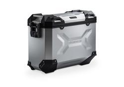 TRAX ADV M. Seitenkoffer. Aluminium. 37 l. Links. Silbern.