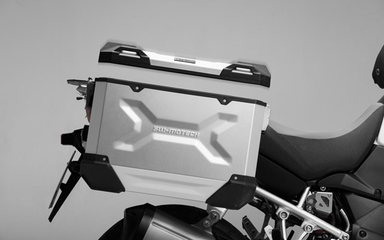 TRAX ADV M. Seitenkoffer. Aluminium. 37 l. Rechts. Silbern. - Bild 2 TRAX ADV M. Seitenkoffer. Aluminium. 37 l. Rechts. Silbern. - Bild 2