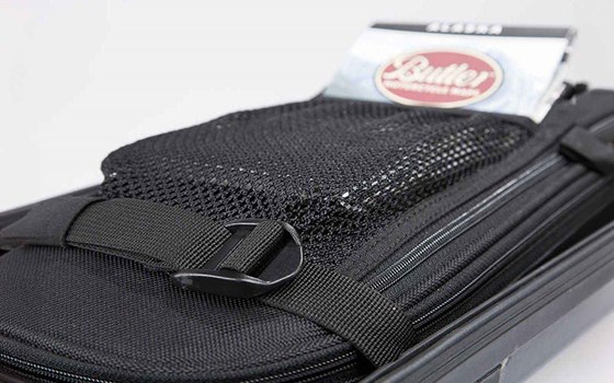 TRAX ADV M/L Deckel-Innentasche. Für TRAX ADV Seitenkoffer. 5x19x40 cm. Schwarz. - Bild 2