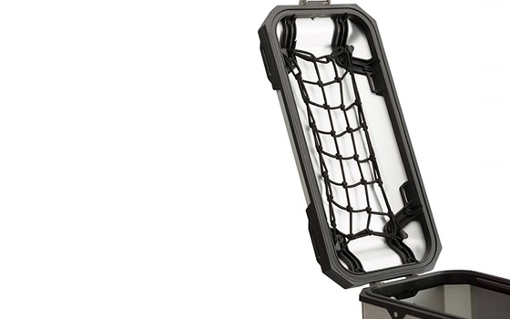 Deckelnetz M. 28,0 x 12,0 cm. Schwarz. - Bild 1