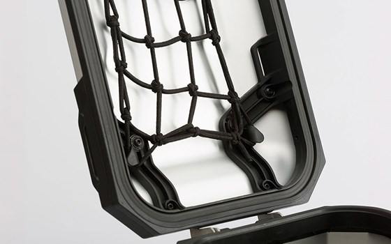 Deckelnetz M. 28,0 x 12,0 cm. Schwarz. - Bild 2