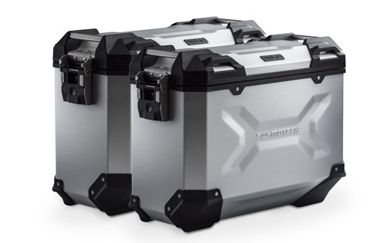 TRAX ADV Alukoffer-System. Silbern. 37/37 l. Honda Crosstourer (11-). - Bild 1 TRAX ADV Alukoffer-System. Silbern. 37/37 l. Honda Crosstourer (11-). - Bild 1