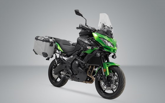 TRAX ADV Alukoffer-System. Silbern. 37/37 l. Kawasaki Versys 650 (14-). - Bild 2