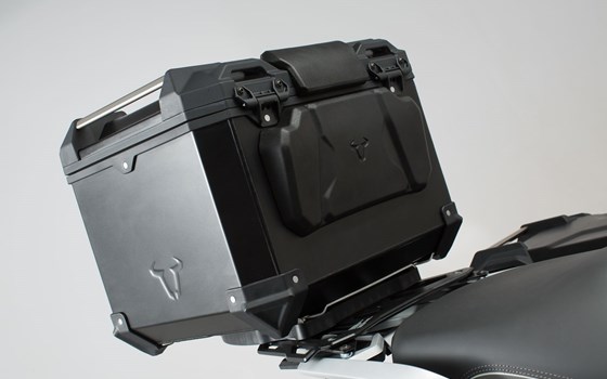 TRAX ADV Topcase Sozius-Rückenlehne. Für TRAX ADV Topcase. Schwarz. - Bild 1