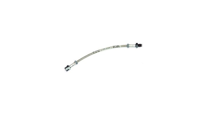 Stahlflexbremsleitung hinten (einteilig) für BMW R 80 Modelle Stahlflexbremsleitung hinten (einteilig) für BMW R 80 Modelle