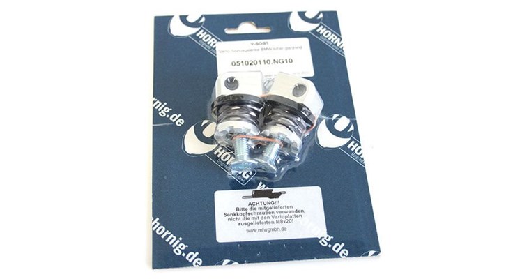 Variogelenk für Sozius-Fußrasten für BMW R1100RS, R1150RS Variogelenk für Sozius-Fußrasten für BMW R1100RS, R1150RS