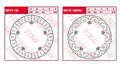 Bremsscheiben vorne Rivet Pack für BMW R1200GS (04-12), R1200GS Adv (05-13) & HP2