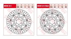Bremsscheiben vorne für BMW G650Xchallenge, G650Xmoto, G650Xcountry