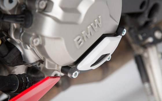 Motorgehäusedeckel-Schutz. Schwarz/Silbern. BMW S1000R / RR / XR. - Bild 3