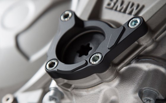 Motorgehäusedeckel-Schutz. Schwarz/Silbern. BMW S1000R / RR / XR. - Bild 5