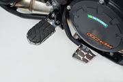 Fußbremshebel-Verbreiterung. Silbern. KTM Modelle.