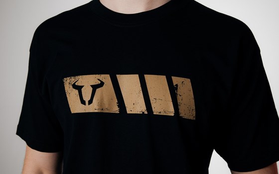 T-Shirt. Legend Gear. Schwarz. Herren. Größe S. - Bild 4